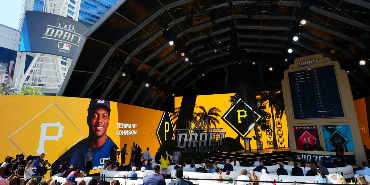 Pittsburgh Pirates Fourth Overall Pick Termarr Johnson Draft Stage Last July