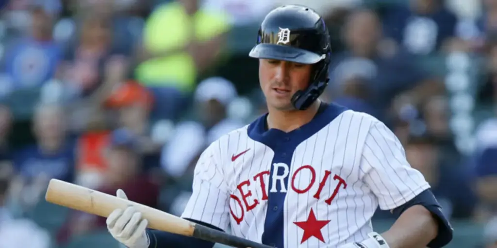 Tigers rookie Spencer Torkelson hits first career MLB home run at Comerica  Park 