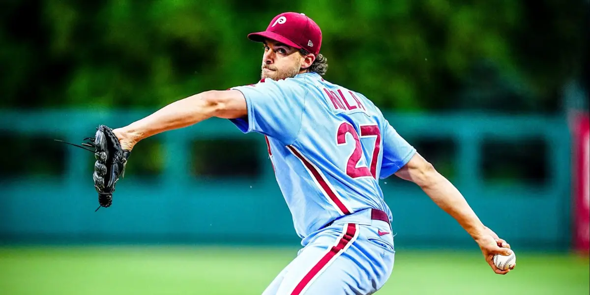 Philadelphia Phillies Pitcher Aaron Nola Has Rediscovered His Sinker, and  it's Paying Off Big Time in his Bounce-Back Season - Sports Illustrated  Inside The Phillies