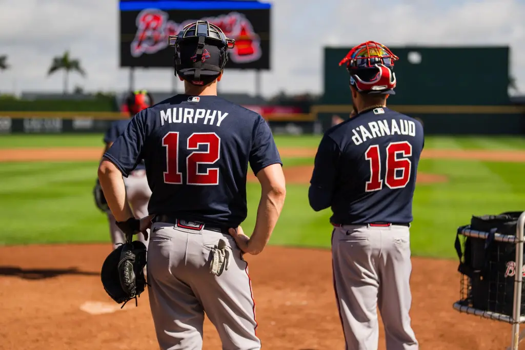 Braves roster: Sean Murphy, Travis d'Arnaud to split duties; left field is  wide open - The Athletic