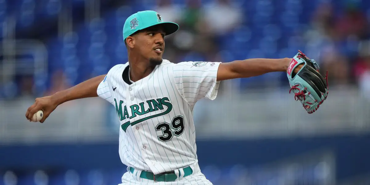 First Look at Uniform For Miami Marlins' Prospect Eury Perez